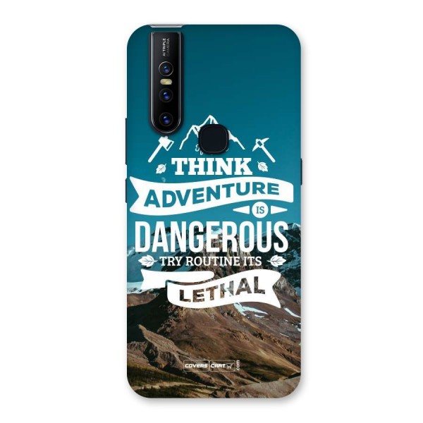 Adventure Dangerous Lethal Back Case for Vivo V15