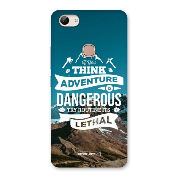 Adventure Dangerous Lethal Back Case for Vivo Y83