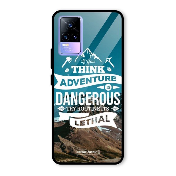 Adventure Dangerous Lethal Glass Back Case for Vivo Y73