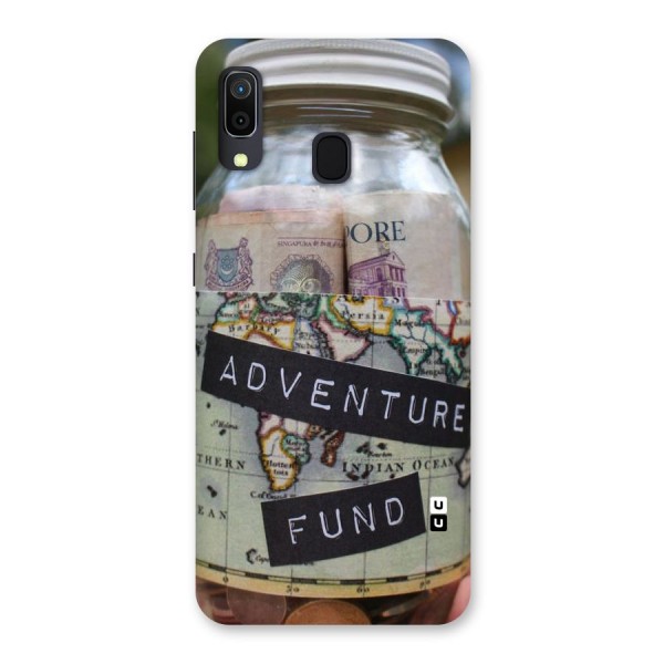 Adventure Fund Back Case for Galaxy A20