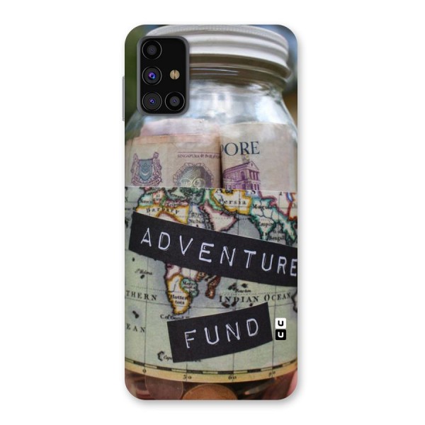 Adventure Fund Back Case for Galaxy M31s