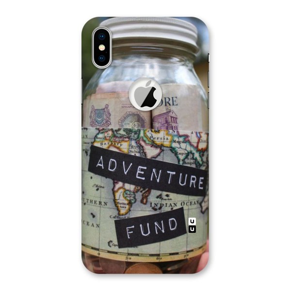 Adventure Fund Back Case for iPhone XS Logo Cut