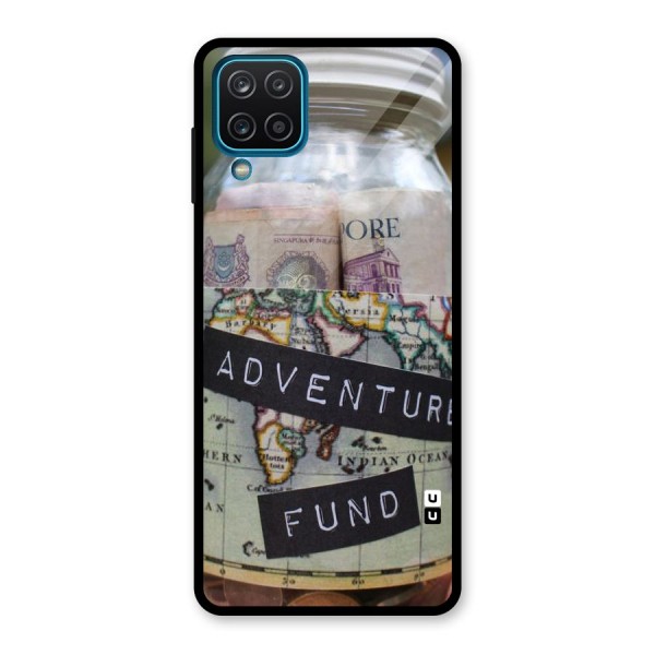 Adventure Fund Glass Back Case for Galaxy A12