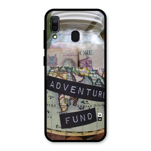 Adventure Fund Glass Back Case for Galaxy A30