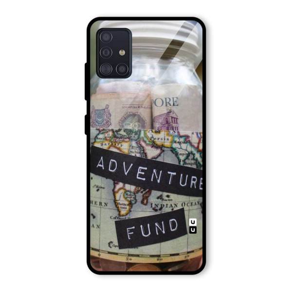 Adventure Fund Glass Back Case for Galaxy A51