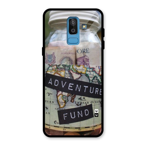 Adventure Fund Glass Back Case for Galaxy J8