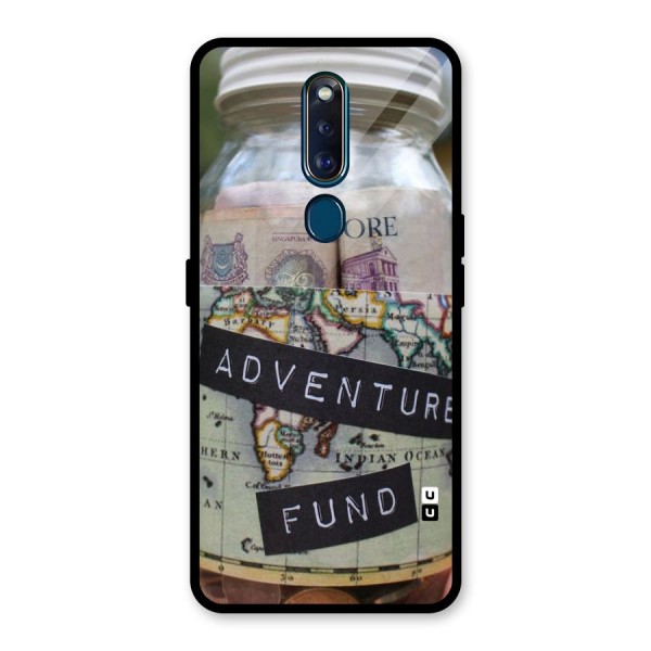 Adventure Fund Glass Back Case for Oppo F11 Pro