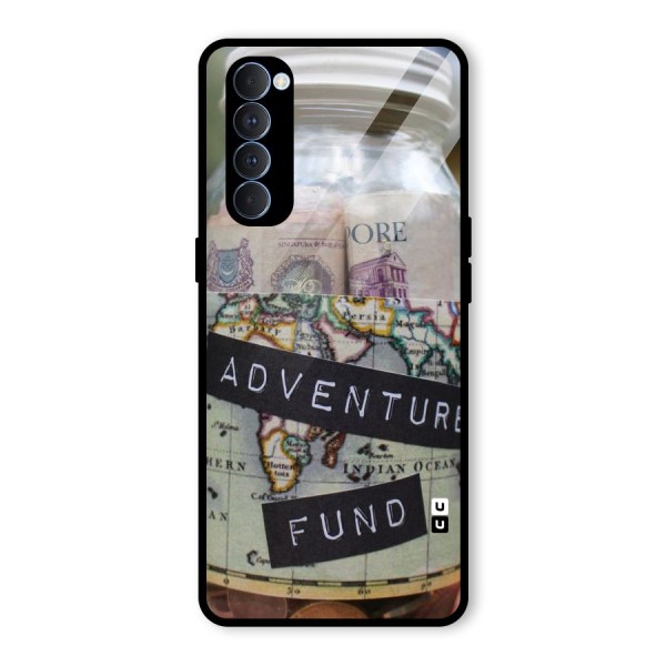 Adventure Fund Glass Back Case for Oppo Reno4 Pro