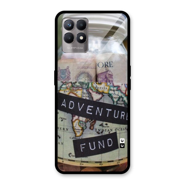 Adventure Fund Glass Back Case for Realme 8i