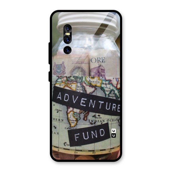 Adventure Fund Glass Back Case for Vivo V15 Pro