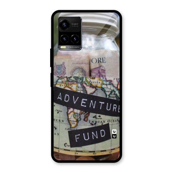 Adventure Fund Glass Back Case for Vivo Y21 2021