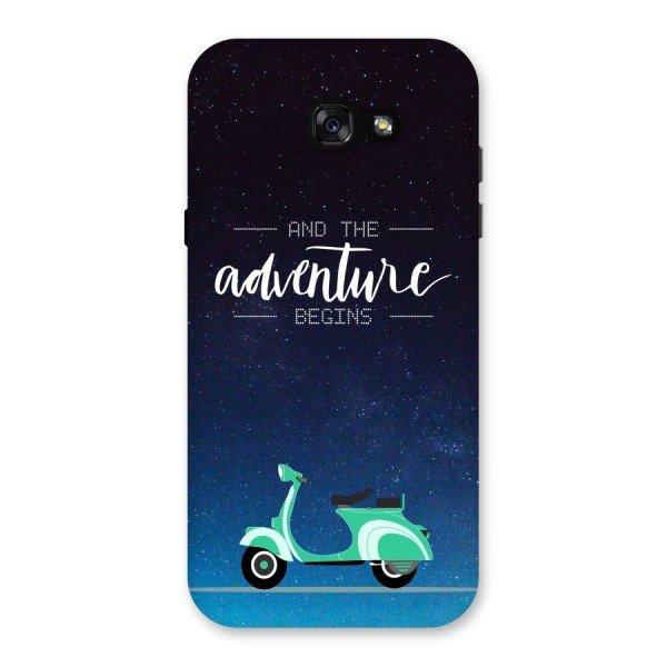 Adventure Scooter Back Case for Galaxy A7 (2017)