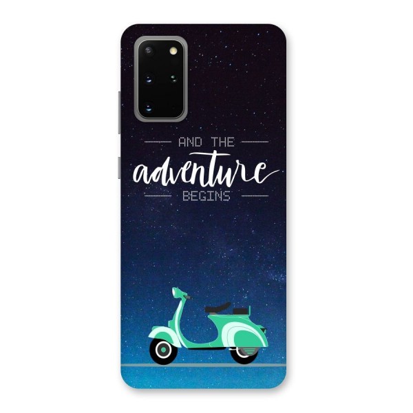 Adventure Scooter Back Case for Galaxy S20 Plus