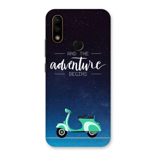 Adventure Scooter Back Case for Lenovo A6 Note