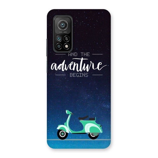 Adventure Scooter Back Case for Mi 10T Pro 5G