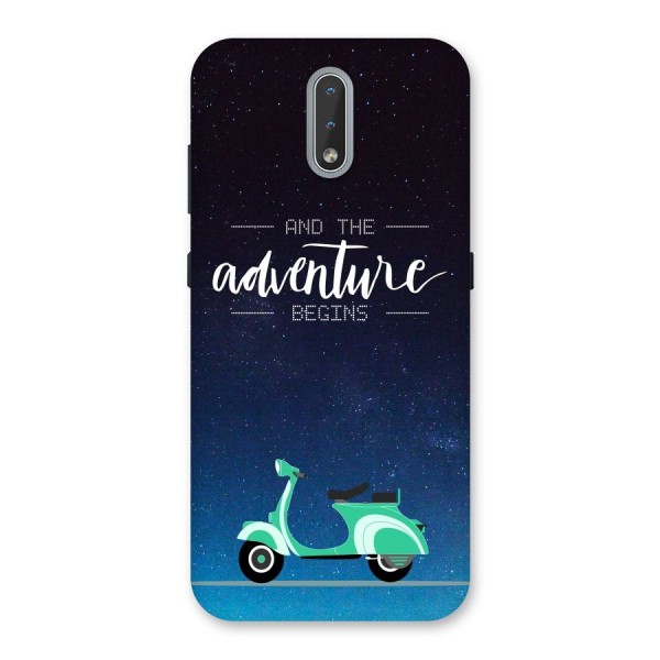 Adventure Scooter Back Case for Nokia 2.3