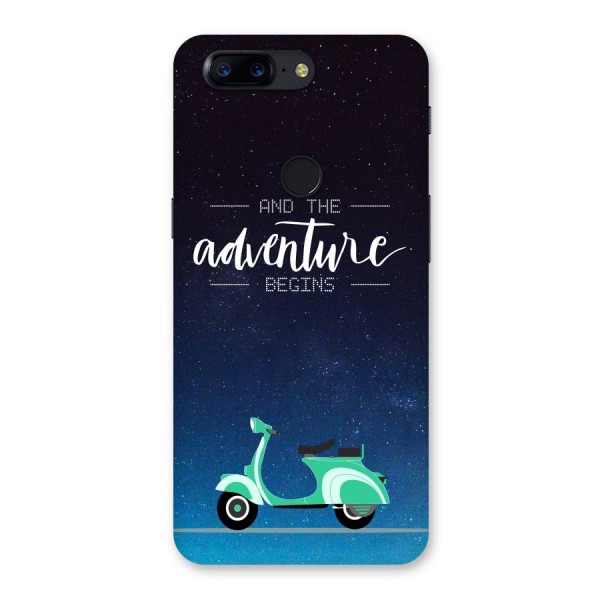 Adventure Scooter Back Case for OnePlus 5T