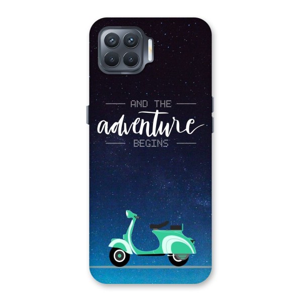 Adventure Scooter Back Case for Oppo F17 Pro