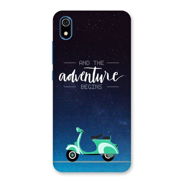 Adventure Scooter Back Case for Redmi 7A