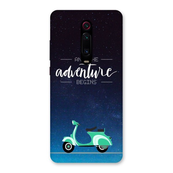 Adventure Scooter Back Case for Redmi K20 Pro