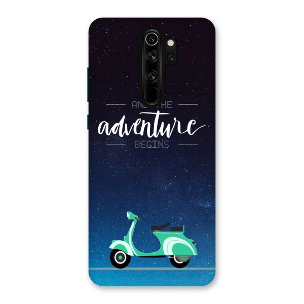 Adventure Scooter Back Case for Redmi Note 8 Pro