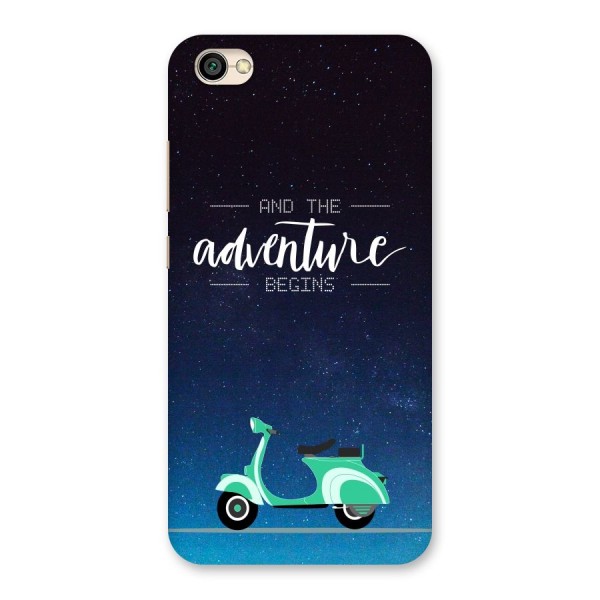 Adventure Scooter Back Case for Redmi Y1 Lite