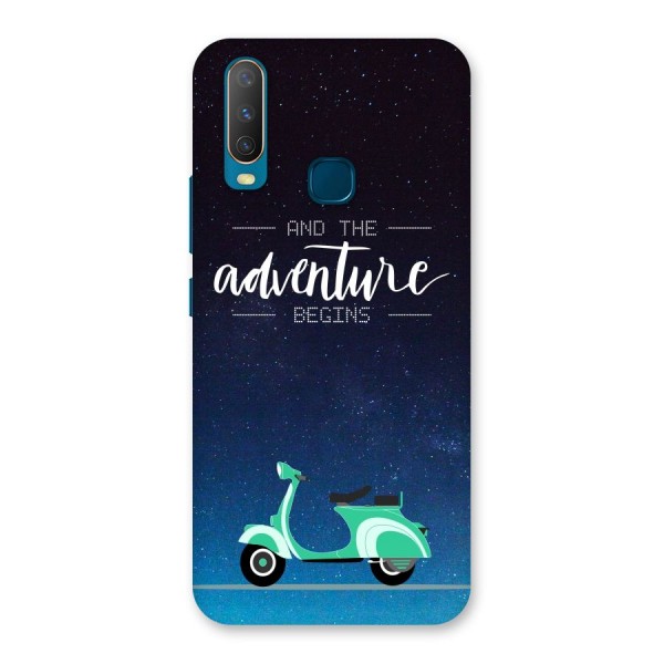 Adventure Scooter Back Case for Vivo U10