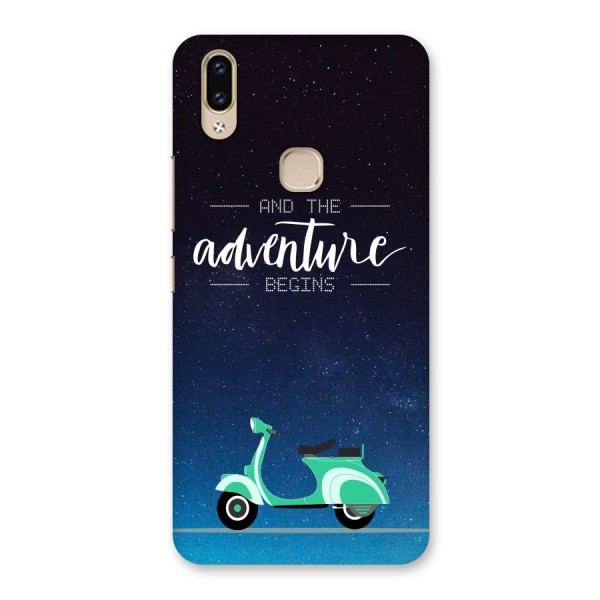 Adventure Scooter Back Case for Vivo V9