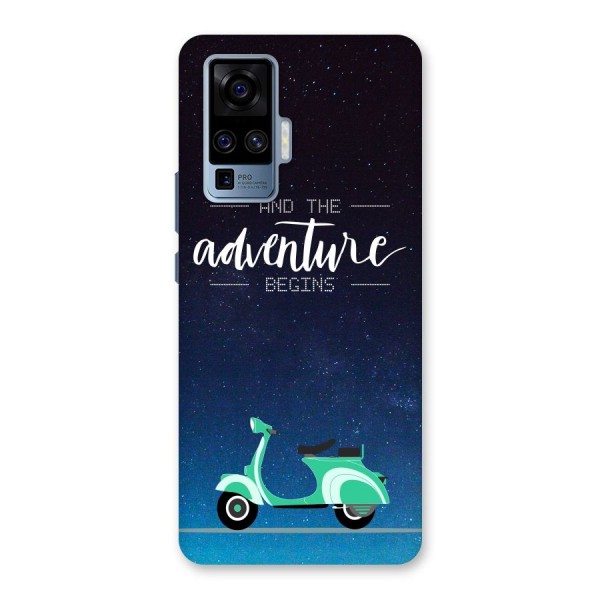 Adventure Scooter Back Case for Vivo X50 Pro