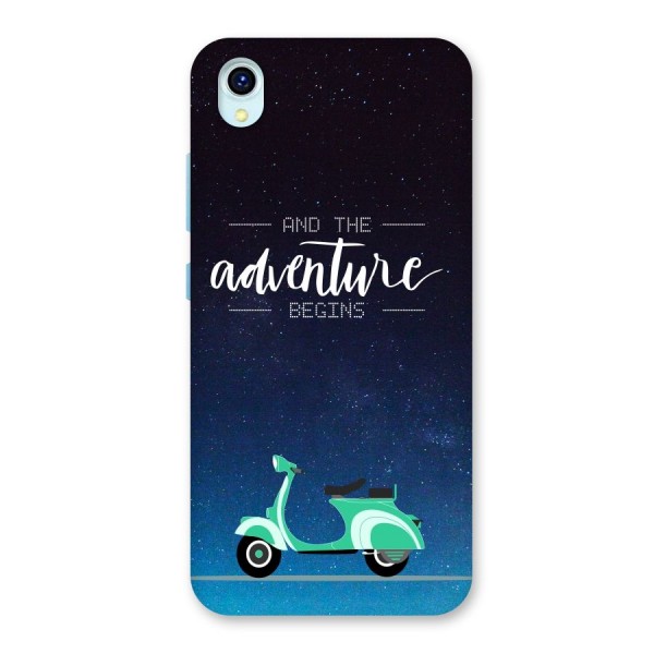 Adventure Scooter Back Case for Vivo Y1s