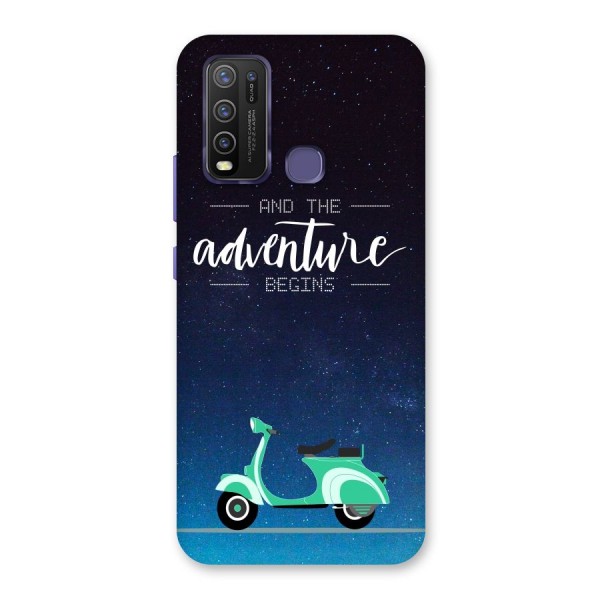 Adventure Scooter Back Case for Vivo Y30