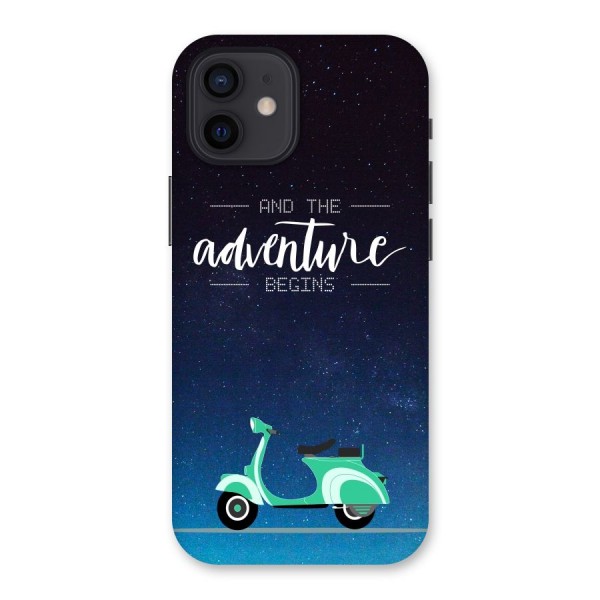 Adventure Scooter Back Case for iPhone 12