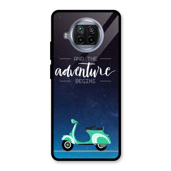 Adventure Scooter Glass Back Case for Mi 10i