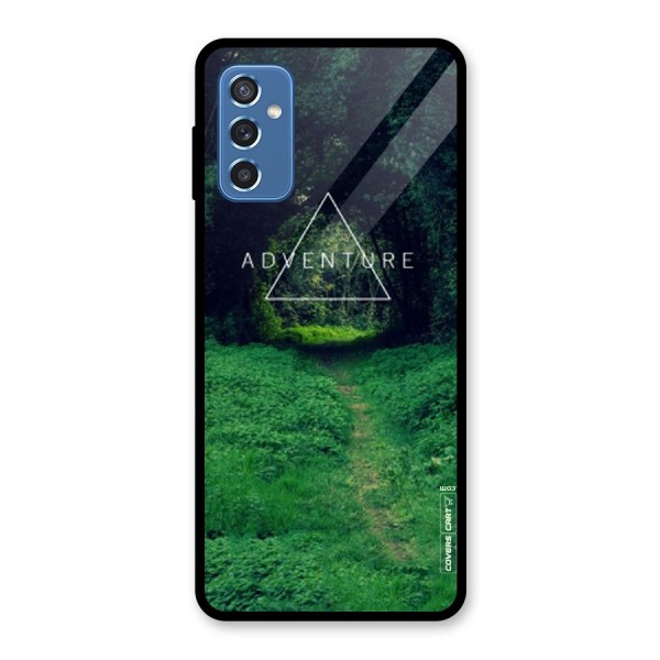 Adventure Take Glass Back Case for Galaxy M52 5G