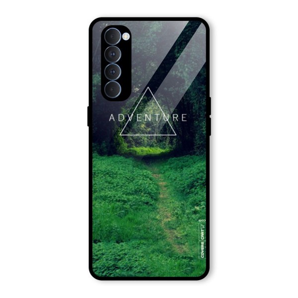 Adventure Take Glass Back Case for Oppo Reno4 Pro