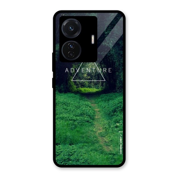 Adventure Take Glass Back Case for Vivo T1 Pro