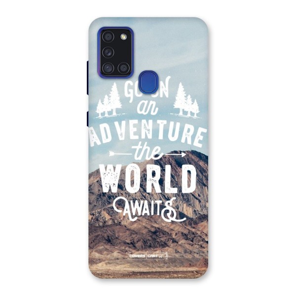 Adventure World Back Case for Galaxy A21s