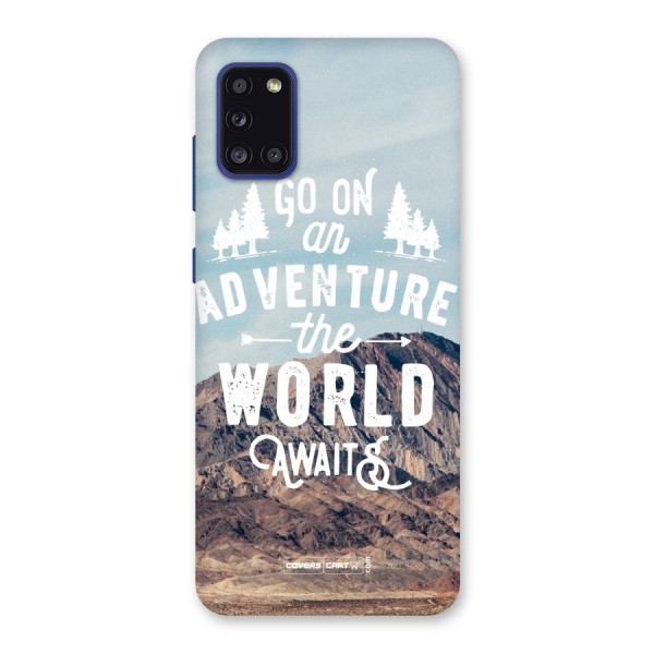 Adventure World Back Case for Galaxy A31