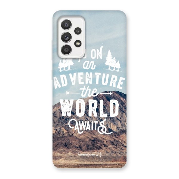 Adventure World Back Case for Galaxy A52