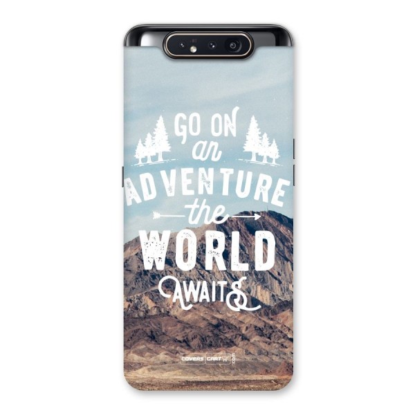 Adventure World Back Case for Galaxy A80