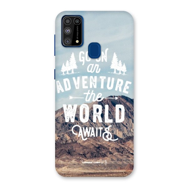 Adventure World Back Case for Galaxy F41