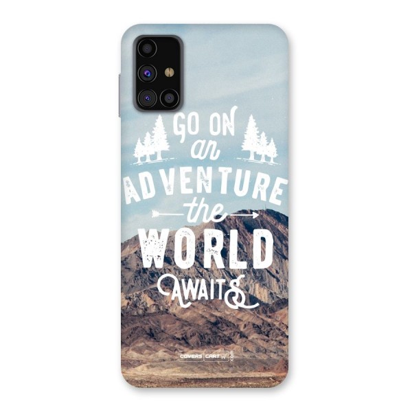 Adventure World Back Case for Galaxy M31s