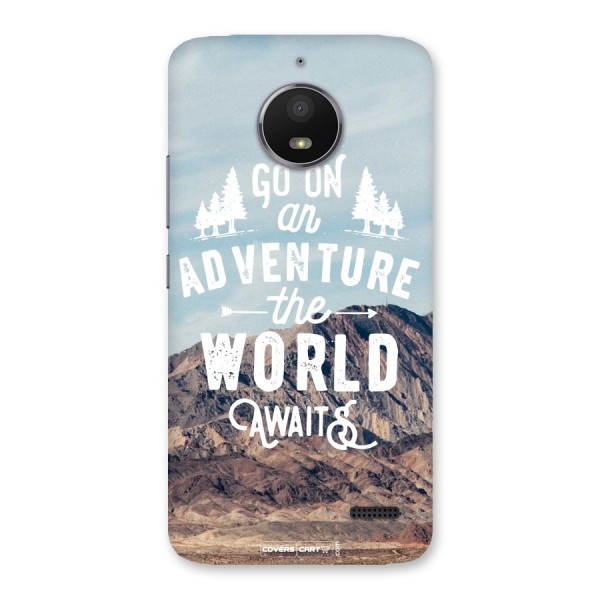 Adventure World Back Case for Moto E4