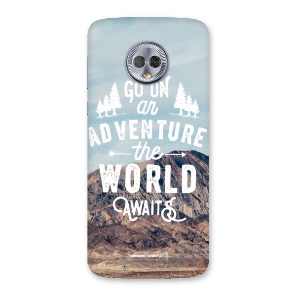 Adventure World Back Case for Moto G6