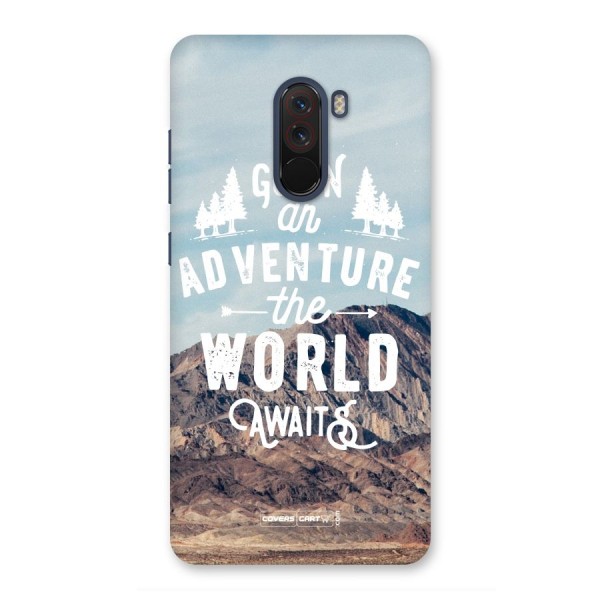 Adventure World Back Case for Poco F1