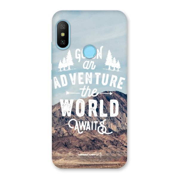 Adventure World Back Case for Redmi 6 Pro