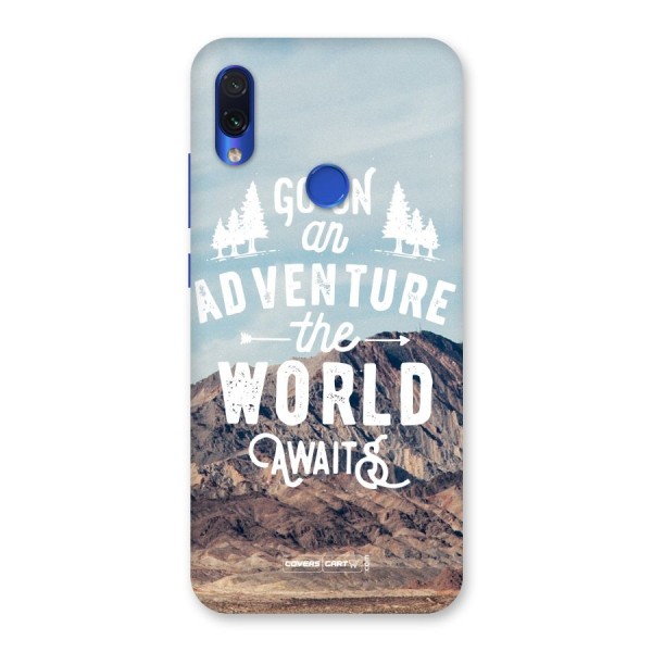 Adventure World Back Case for Redmi Note 7