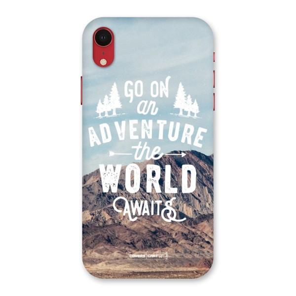 Adventure World Back Case for iPhone XR