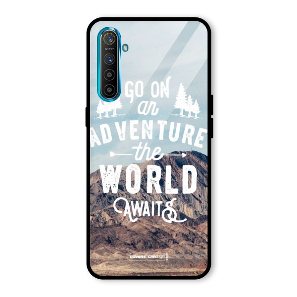 Adventure World Glass Back Case for Realme X2