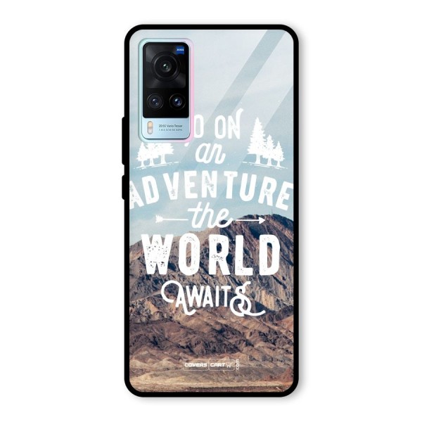 Adventure World Glass Back Case for Vivo X60